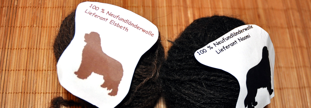 Wolle von unseren Neufis, gibt es etwas besseres?